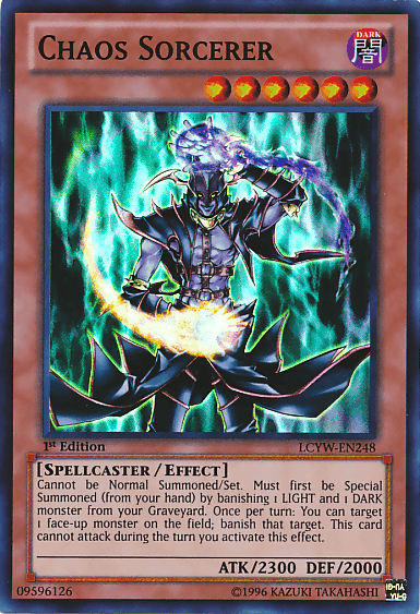 Chaos Sorcerer [LCYW-EN248] Super Rare (ONLINE ORDER ONLY)