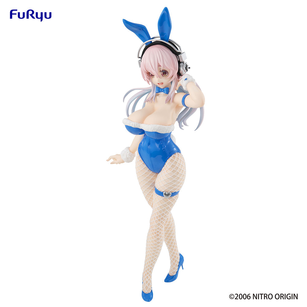 Super Sonico - Super Sonico BiCute Bunnies Figure (Blue Rabbit Ver.) (ONLINE ORDER ONLY)