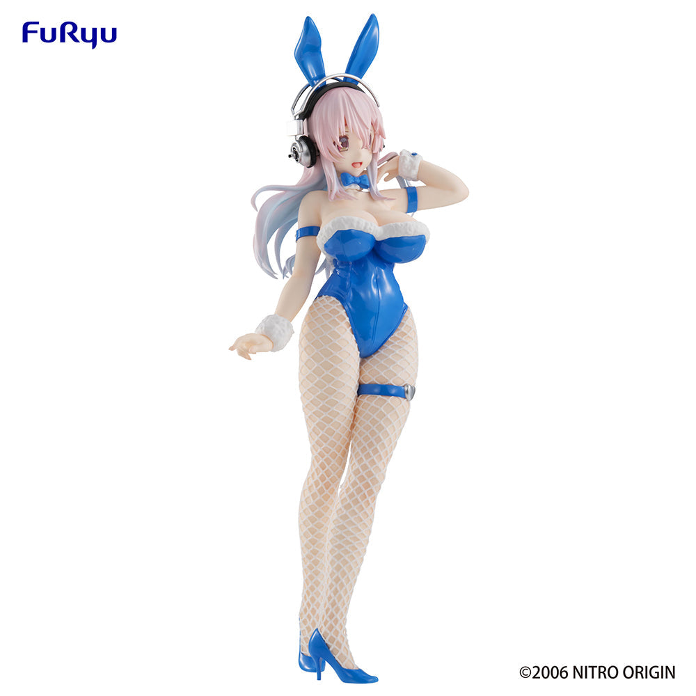 Super Sonico - Super Sonico BiCute Bunnies Figure (Blue Rabbit Ver.) (ONLINE ORDER ONLY)