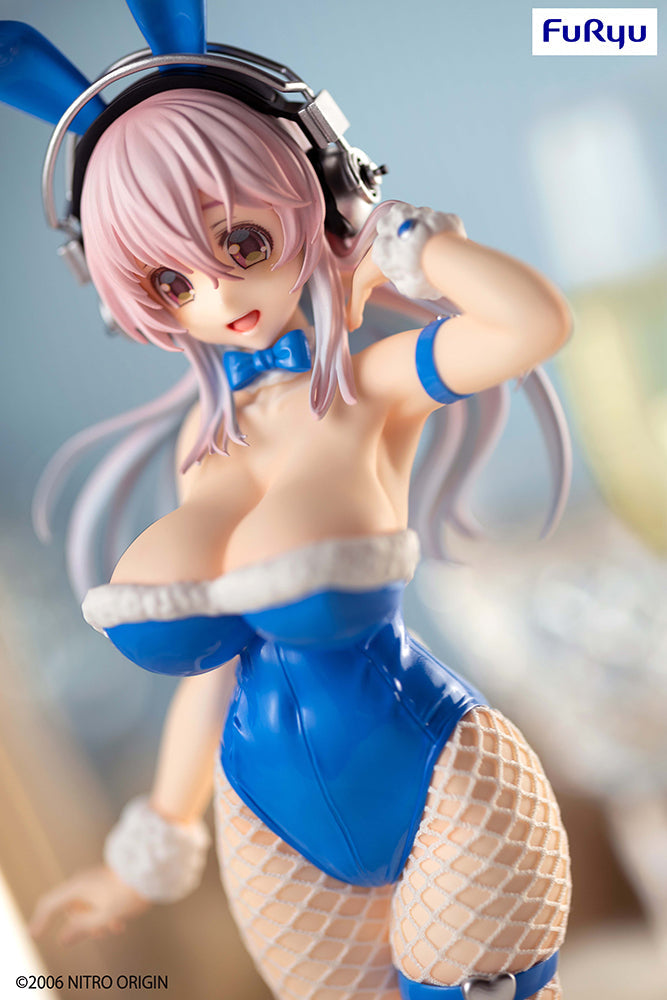Super Sonico - Super Sonico BiCute Bunnies Figure (Blue Rabbit Ver.) (ONLINE ORDER ONLY)