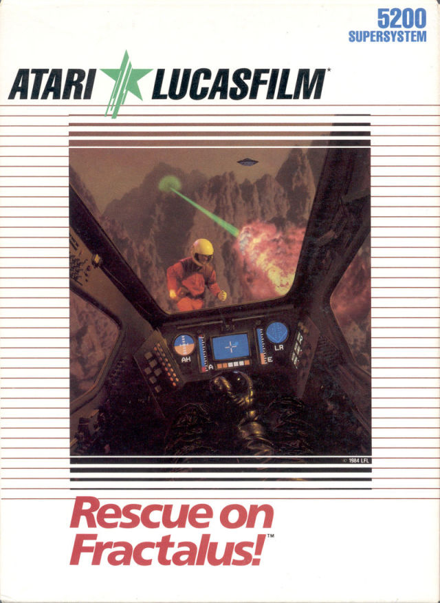 Rescue on Fractalus! (Atari 5200) (Online Only)