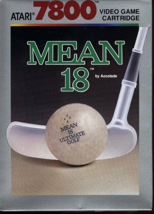 Mean 18 Ultimate Golf (Atari 7800) (Online Only)