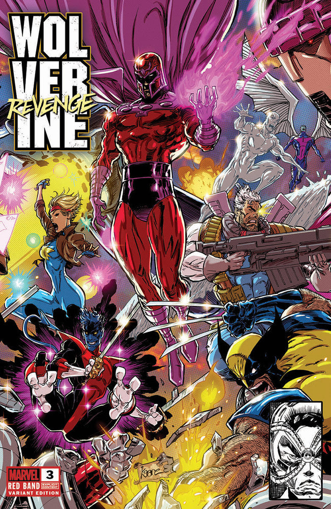 [Signed by Kaare Andrews] WOLVERINE REVENGE #3 RED BAND UNKNOWN COMICS KAARE ANDREWS CONNECTING COVER EXCLUSIVE VAR [POLYBAGGED] EXPLICIT CONTENT [IN STOCK] (ONLINE ORDER ONLY)