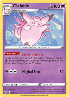 Clefable (064/185) [Sword & Shield: Vivid Voltage] (Online Only)