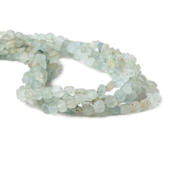 4.5mm Frosted Multi Beryl plain coin beads 12.5 inch 75 pieces (ONLINE ORDER ONLY)