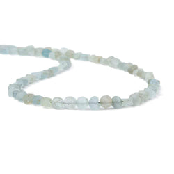 4.5mm Frosted Multi Beryl plain coin beads 12.5 inch 75 pieces (ONLINE ORDER ONLY)