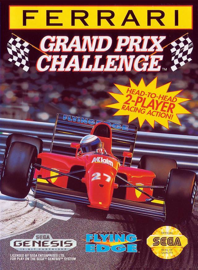 Ferrari Grand Prix Challenge (Sega Genesis) (ONLINE ORDER ONLY)