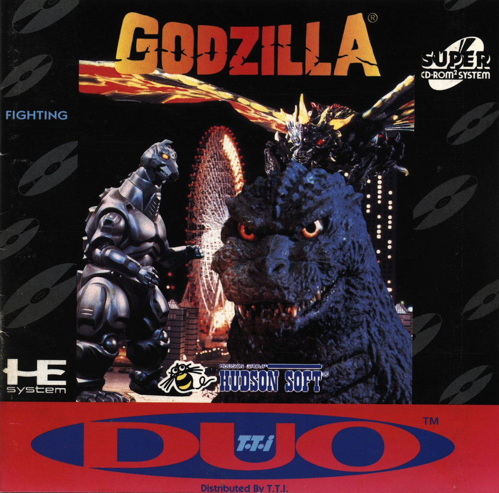 Godzilla [Super CD] (TurboGrafx-16) (ONLINE ORDER ONLY)