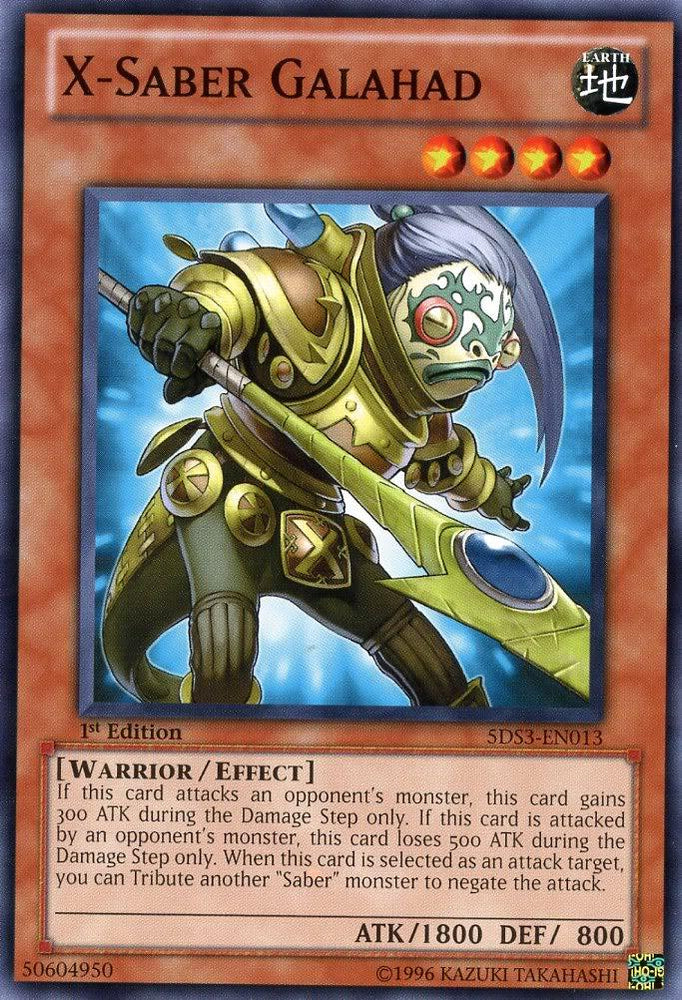 X-Saber Galahad [5DS3-EN013] Common (ONLINE ORDER ONLY)