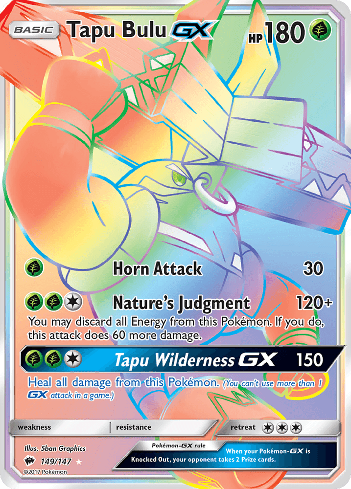Tapu Bulu GX (149/147) [Sun & Moon: Burning Shadows] (Online Only)