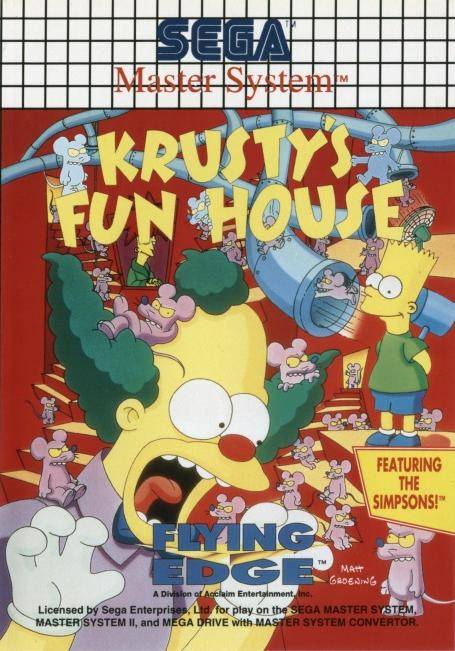 Krusty's Fun House (Sega Master System) (ONLINE ORDER ONLY)