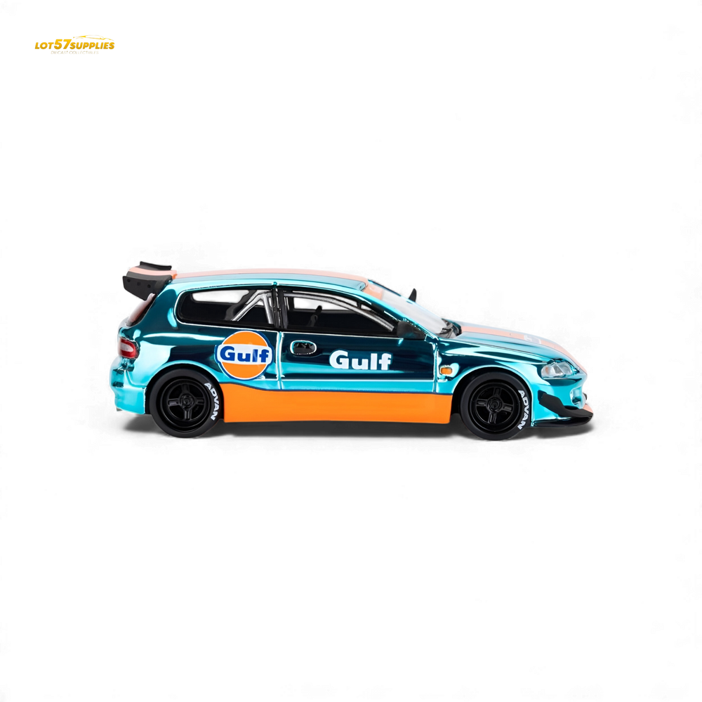 (Pre-Order) ET Model Pandem Civic EG6 Mk5 Rocket Bunny - Gulf 1:64 (ONLINE ORDER ONLY)