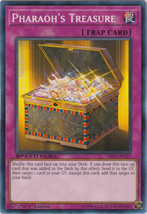 Pharaoh's Treasure [SS03-ENA27] Common (ONLINE ORDER ONLY)