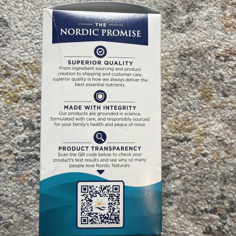 Nordic Naturals Ultimate Omega 3 - 1280 mg 180 Softgels Lemon Flavor Exp 10/2027 (ONLINE ORDER ONLY)