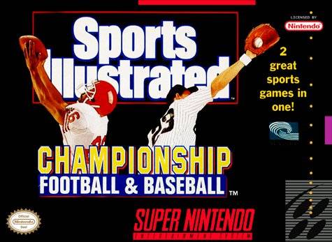 Sports Illustrated Championship Football & Baseball (Super Nintendo) (Online Only)