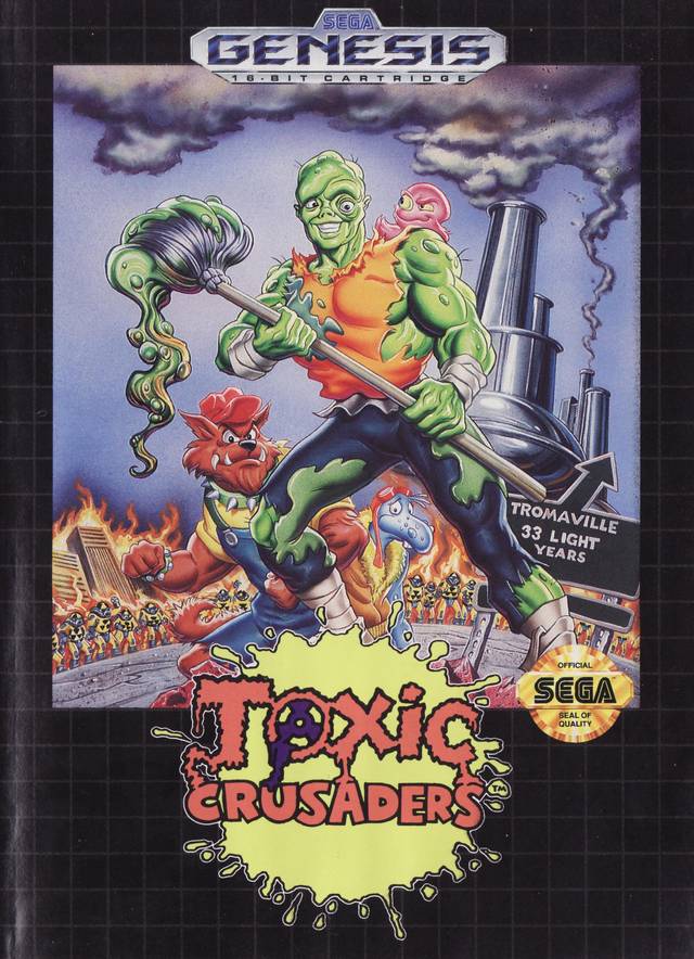 Toxic Crusaders (Sega Genesis) (ONLINE ORDER ONLY)