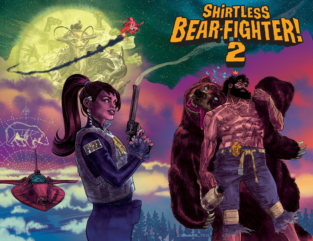 Shirtless Bear-Fighter 2 #1 (Of 7) B Chris Brunner Variant (08/17/2022) Image (ONLINE ORDER ONLY)