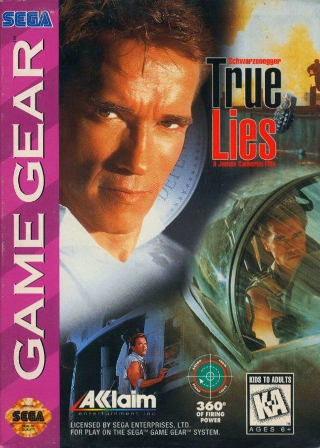 True Lies (Sega Game Gear) (ONLINE ORDER ONLY)