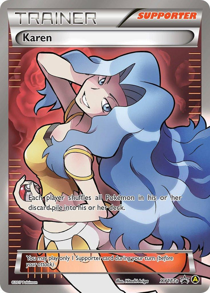 Karen (XY177a) [Alternate Art Promos] (Online Only)