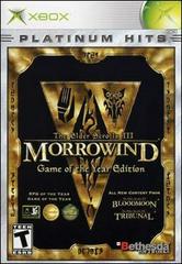 Elder Scrolls III Morrowind Platinum [Game of the Year] - Xbox (ONLINE ORDER ONLY)