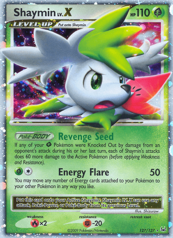 Shaymin LV.X (127/127) [Platinum: Base Set] (Online Only)