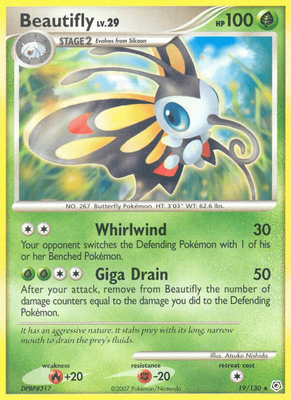 Beautifly (19/130) [Diamond & Pearl: Base Set] (Online Only)