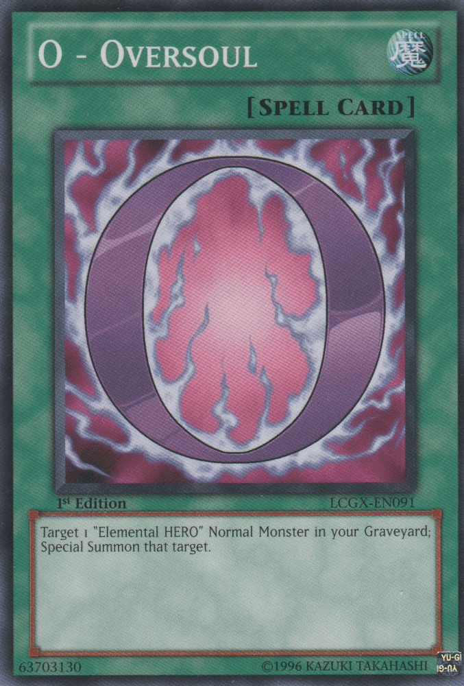O - Oversoul [LCGX-EN091] Common (ONLINE ORDER ONLY)