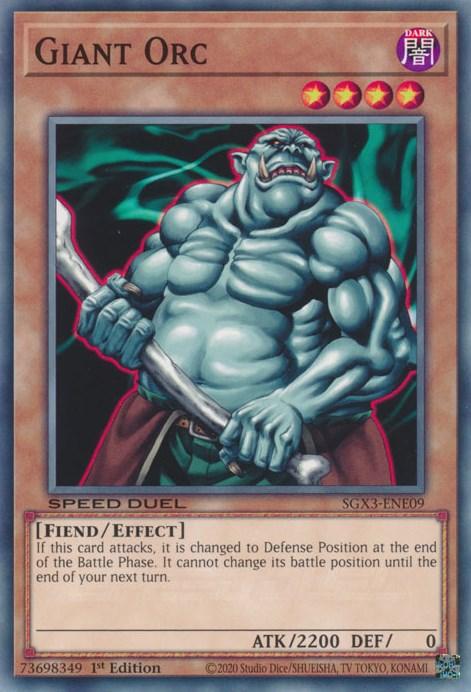 Giant Orc [SGX3-ENE09] Common (ONLINE ORDER ONLY)