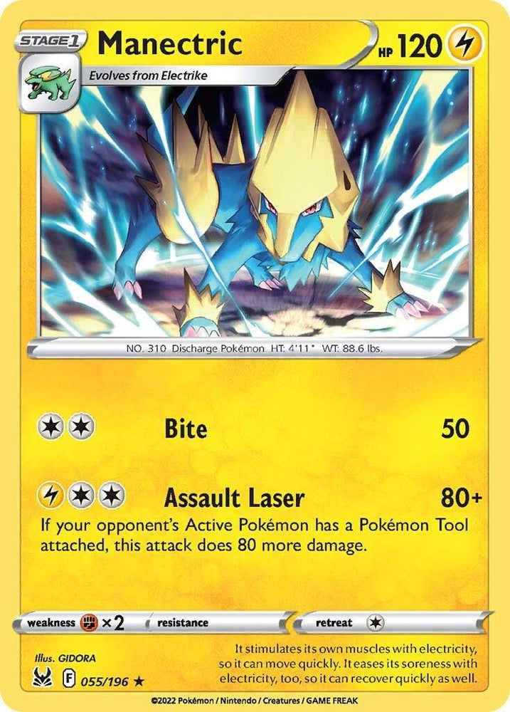 Manectric (055/196) [Sword & Shield: Lost Origin] (Online Only)