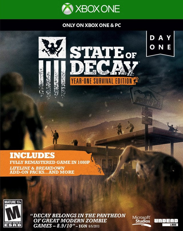 State of Decay: Year One Survival Edition (Xbox One) (Online Only)