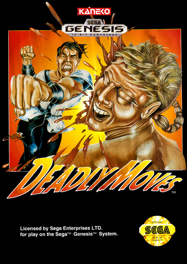 Deadly Moves (Sega Genesis) (ONLINE ORDER ONLY)