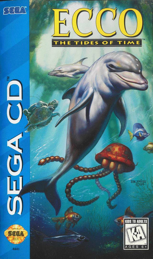 Ecco: The Tides of Time (Sega CD) (ONLINE ORDER ONLY)