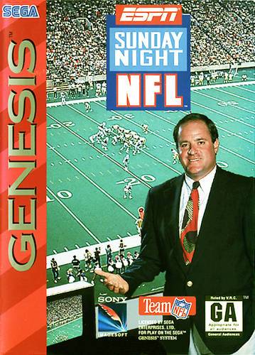 ESPN Sunday Night NFL (Sega Genesis) (ONLINE ORDER ONLY)