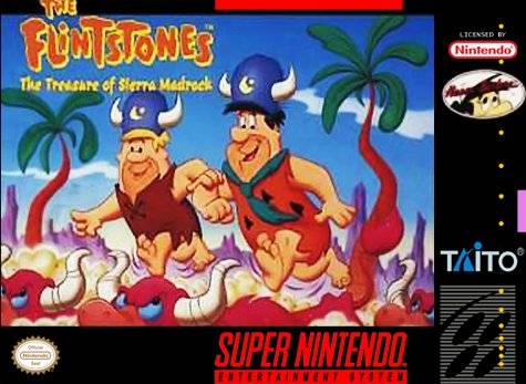 The Flintstones Treasure of the Sierra Madrock (Super Nintendo) (Online Only)