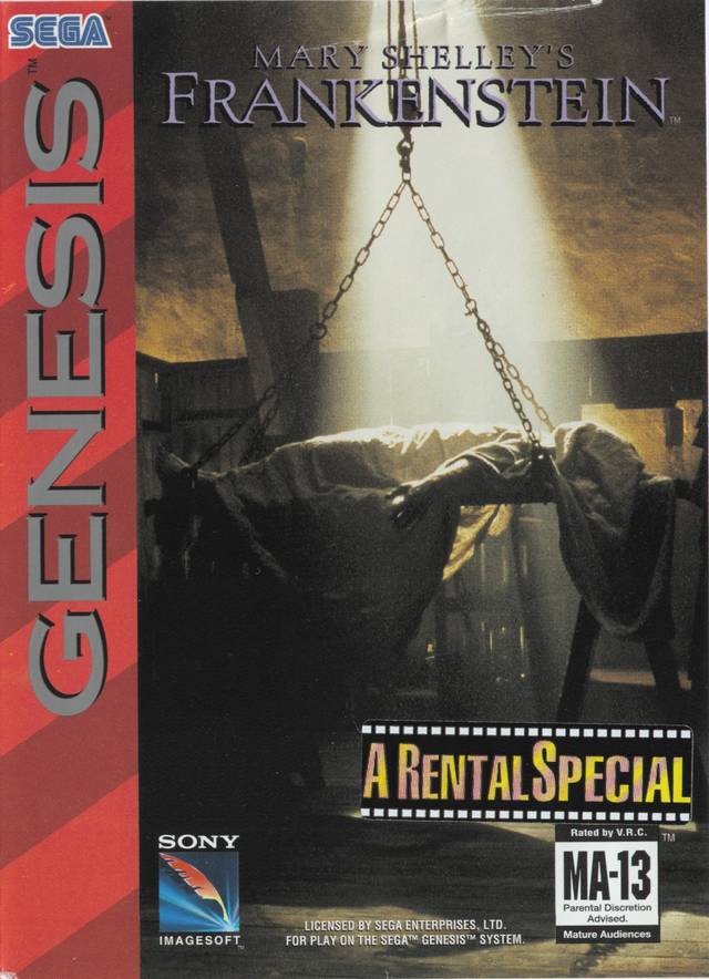 Mary Shelley's Frankenstein (Sega Genesis) (ONLINE ORDER ONLY)