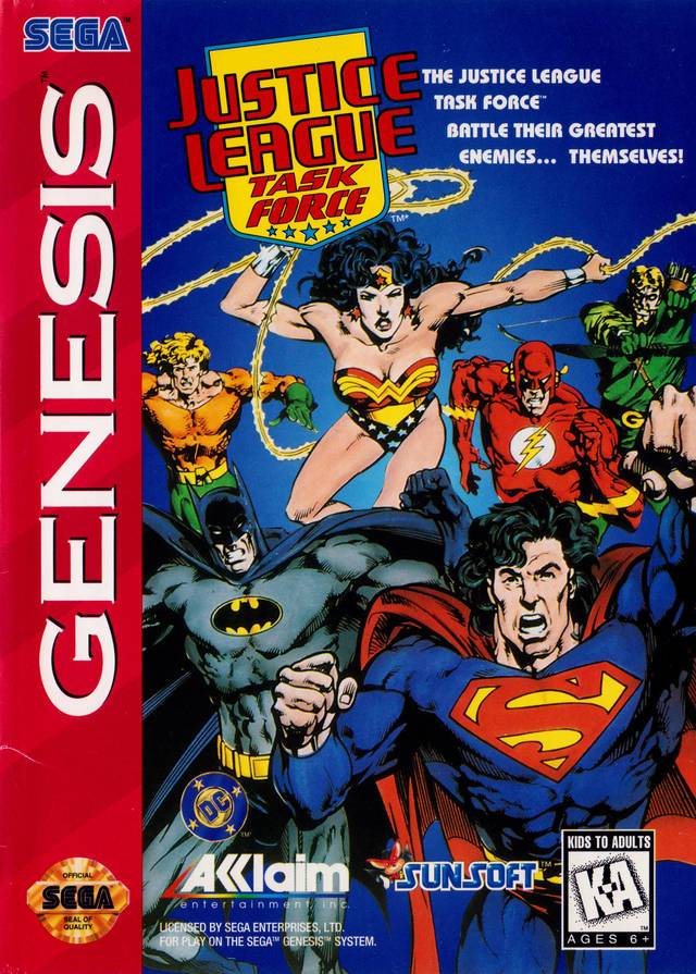 Justice League Task Force (Sega Genesis) (ONLINE ORDER ONLY)