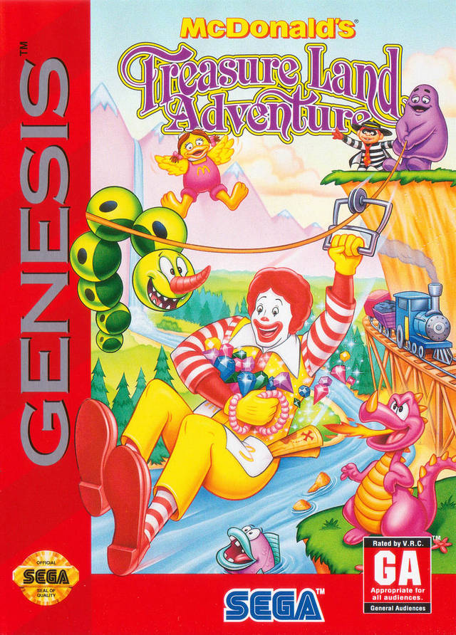 McDonald's Treasureland Adventure (Sega Genesis) (ONLINE ORDER ONLY)