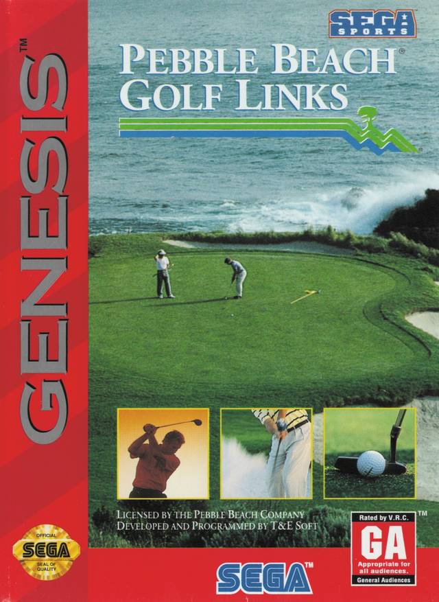 Pebble Beach Golf Links (Sega Genesis) (ONLINE ORDER ONLY)