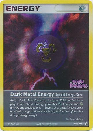 Dark Metal Energy (97/110) (Stamped) [EX: Holon Phantoms] (Online Only)