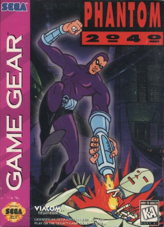 Phantom 2040 (Sega Game Gear) (ONLINE ORDER ONLY)