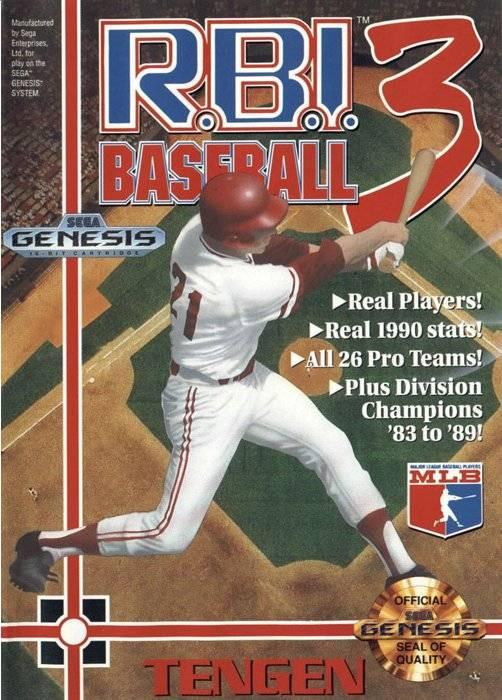 RBI Baseball 3 (Sega Genesis) (ONLINE ORDER ONLY)