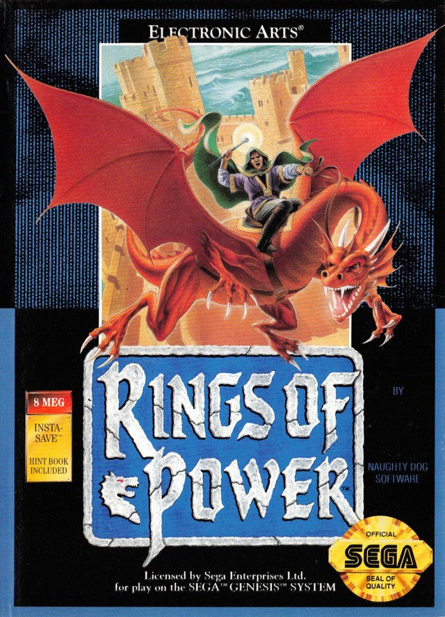 Rings of Power (Sega Genesis) (ONLINE ORDER ONLY)