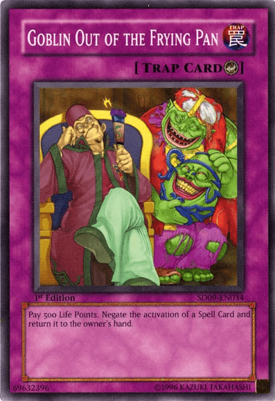 Goblin Out of the Frying Pan [SD09-EN034] Common (ONLINE ORDER ONLY)