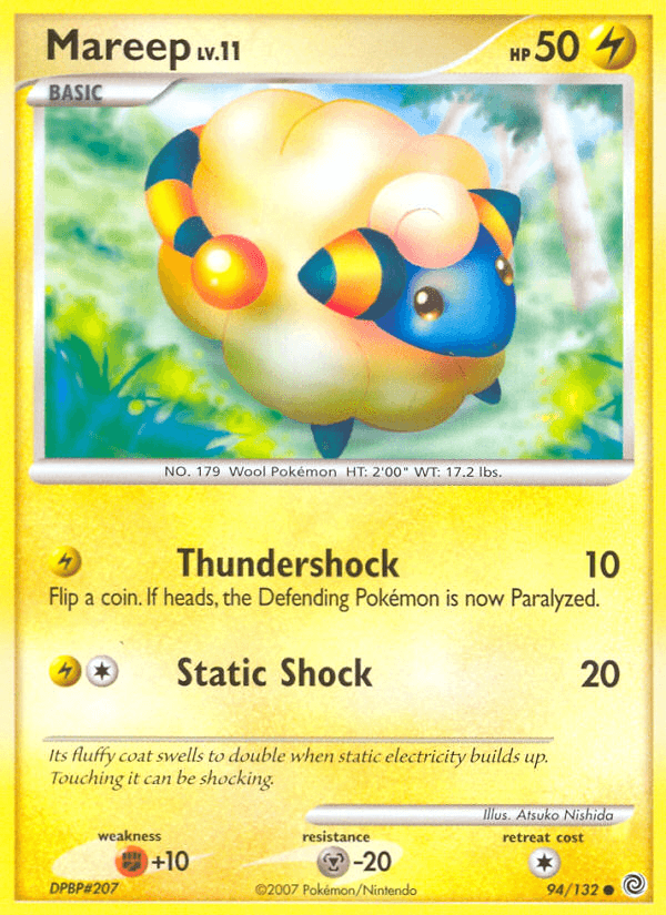 Mareep (94/132) [Diamond & Pearl: Secret Wonders] (Online Only)
