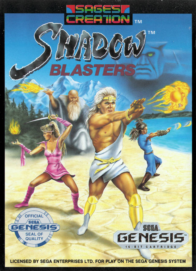 Shadow Blasters (Sega Genesis) (ONLINE ORDER ONLY)