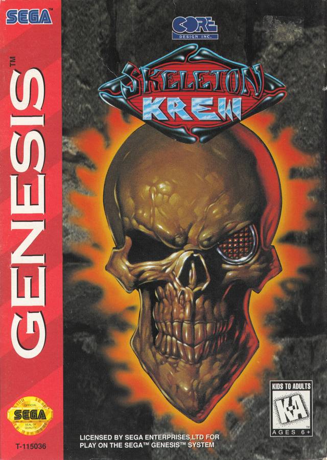 Skeleton Krew (Sega Genesis) (ONLINE ORDER ONLY)