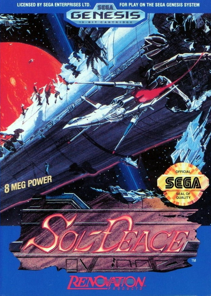 Sol-Deace (Sega Genesis) (ONLINE ORDER ONLY)