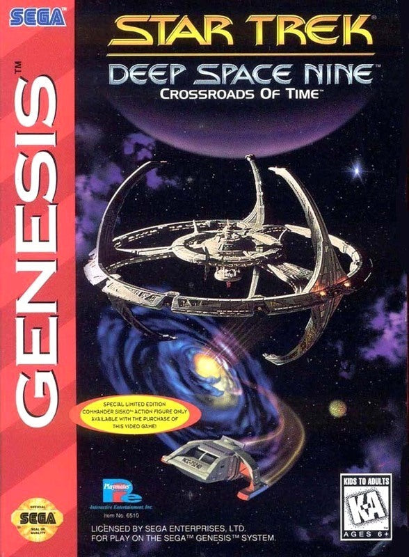 Star Trek Deep Space Nine - Crossroads of Time (Sega Genesis) (ONLINE ORDER ONLY)