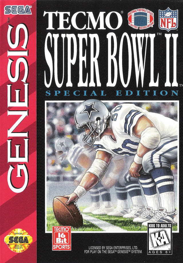 Tecmo Super Bowl II Special Edition (Sega Genesis) (ONLINE ORDER ONLY)