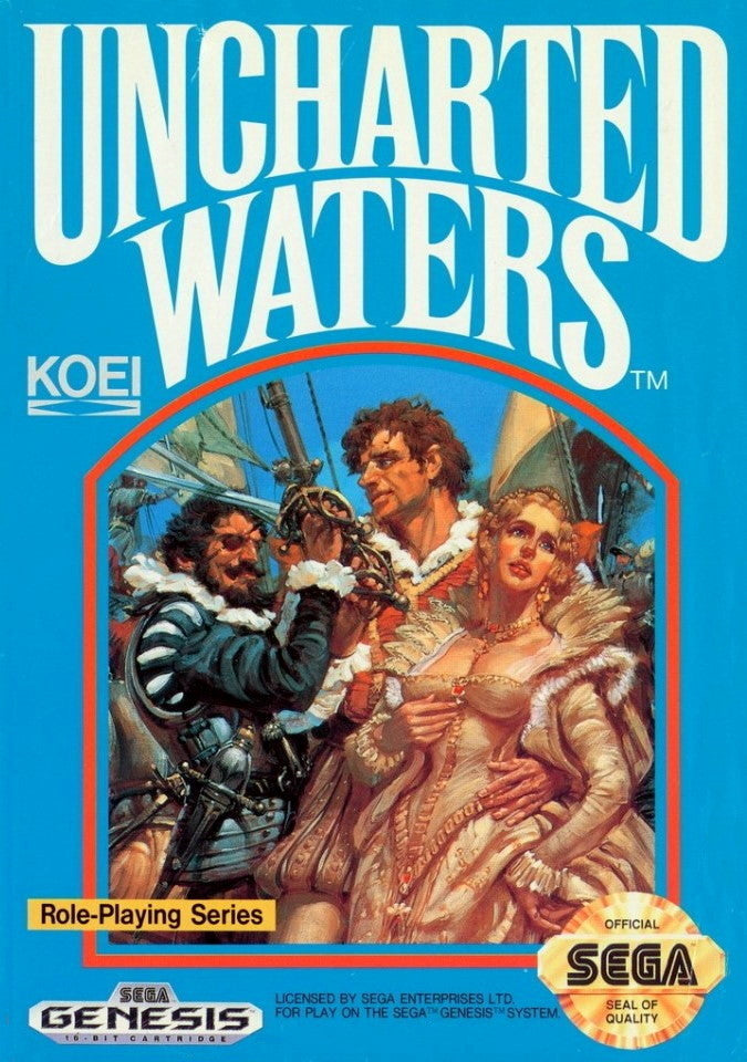 Uncharted Waters (Sega Genesis) (ONLINE ORDER ONLY)